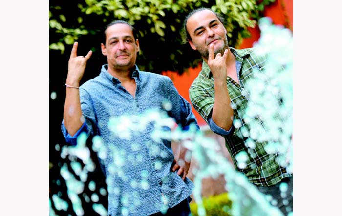Emilio Delgado e Iván Tamez. Voces al unísono que se escuchan en el disco. ROBERTO ALANÍS