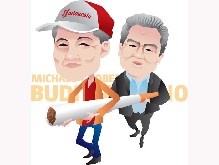La empresa de Budi y Michael Hartono produce actualmente casi una quinta parte de los cigarros fabricados en Indonesia. Mauricio Ledesma