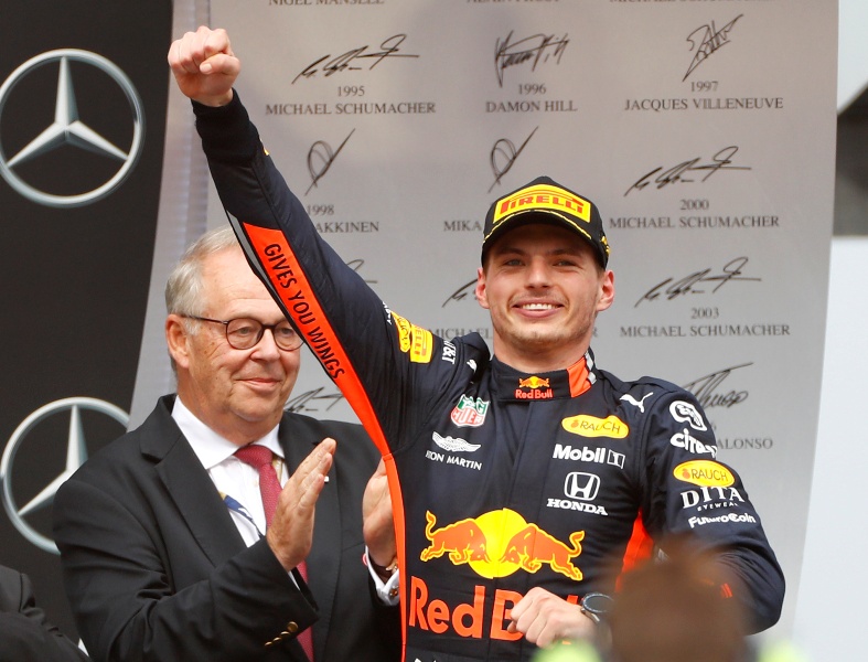 Max Verstappen gana el Gran Premio de Alemania (Reuters)