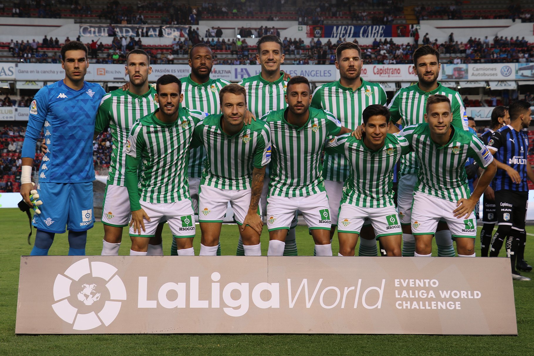 Plantilla del Real Betis (Twitter @RealBetis)