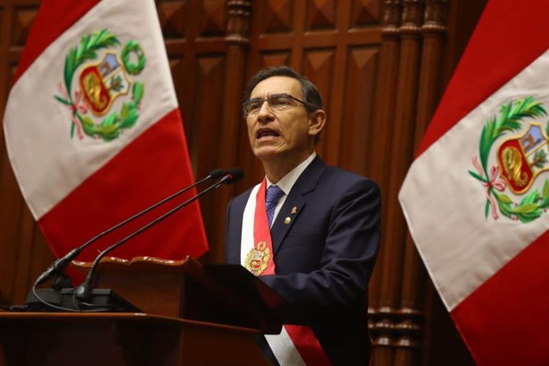 Vizcarra llegó accidentalmente al poder en marzo de 2018 en reemplazo del entonces presidente Pedro Pablo Kuczynski, de quien era vicepresidente. (EFE