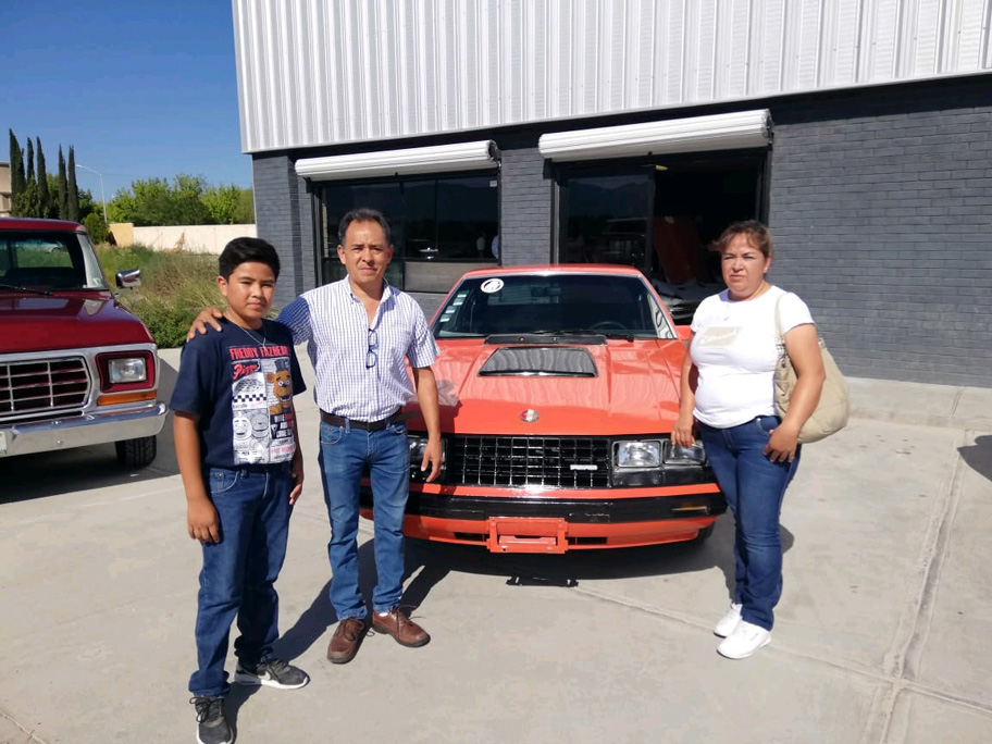 Bryan de 12 años es originario de Saltillo. (Especial)