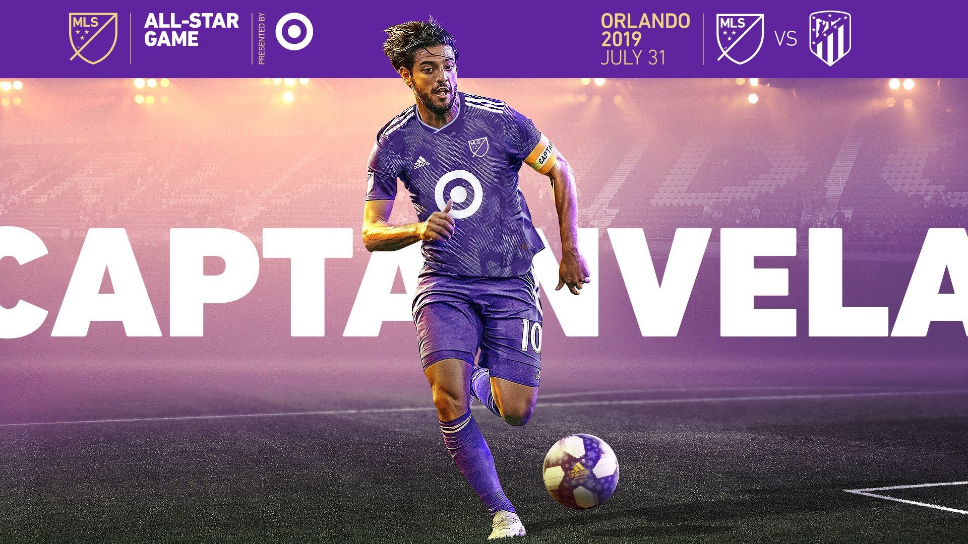 Carlos Vela será capitán del equipo MLS All Star (Twitter @11carlosV)