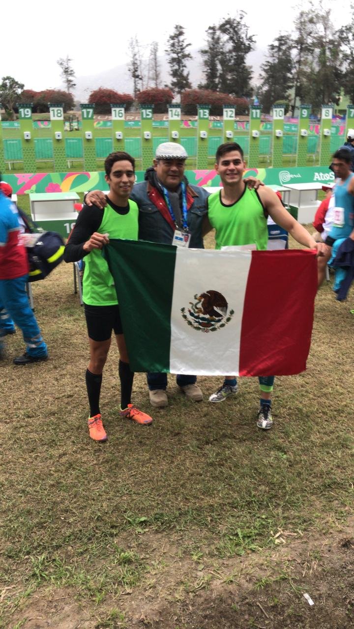 Duilio Carrillo y José Silva (Twitter @CONADE)