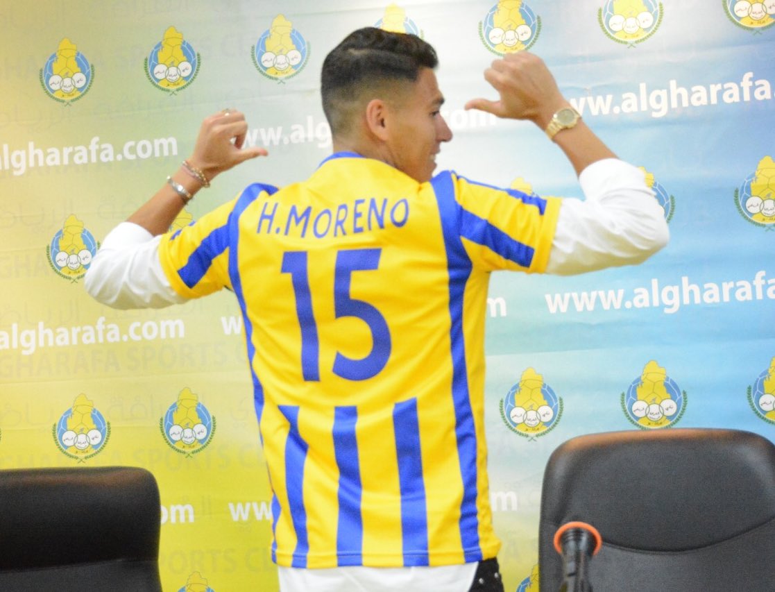 Héctor Moreno (Twitter @ALGHARAFACLUB)