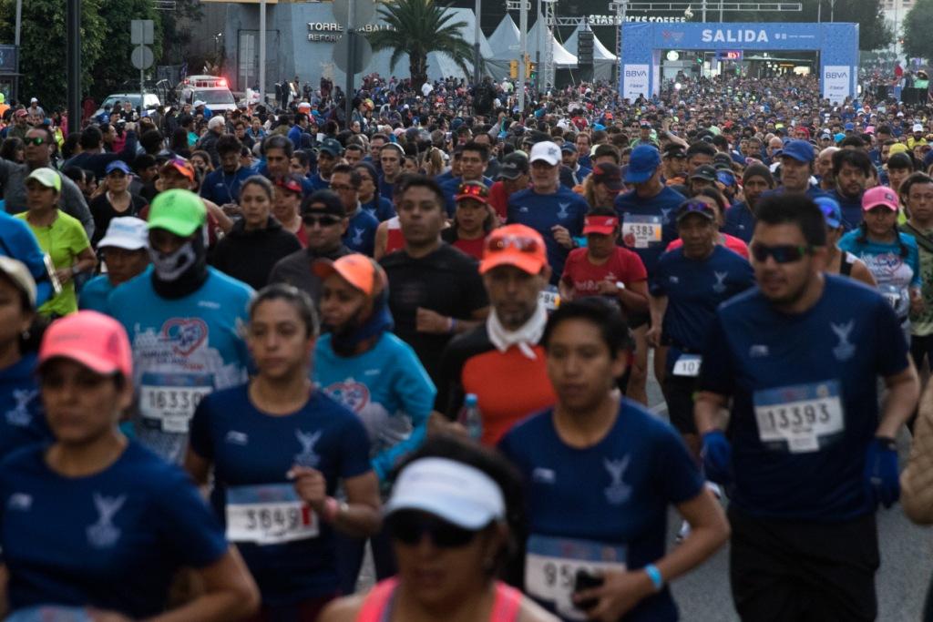 Medio Maratón de la CdMx. (Cuartoscuro)