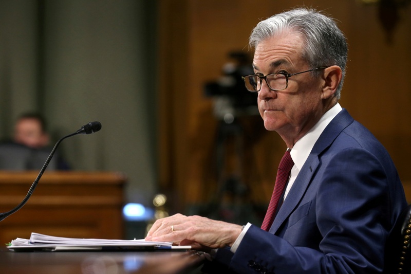 El presidente de la Junta de la Reserva Federal, Jerome Powell. (Reuters)