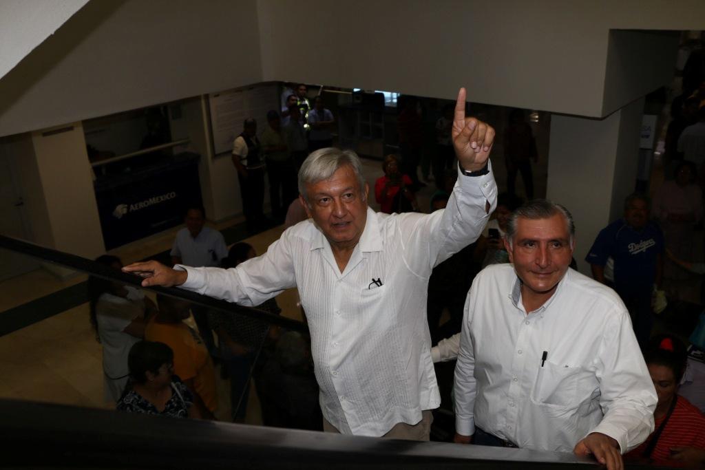 El presidente López Obrador y el gobernador de Tabasco, Adán Augusto Hernández (Cuartoscuro)