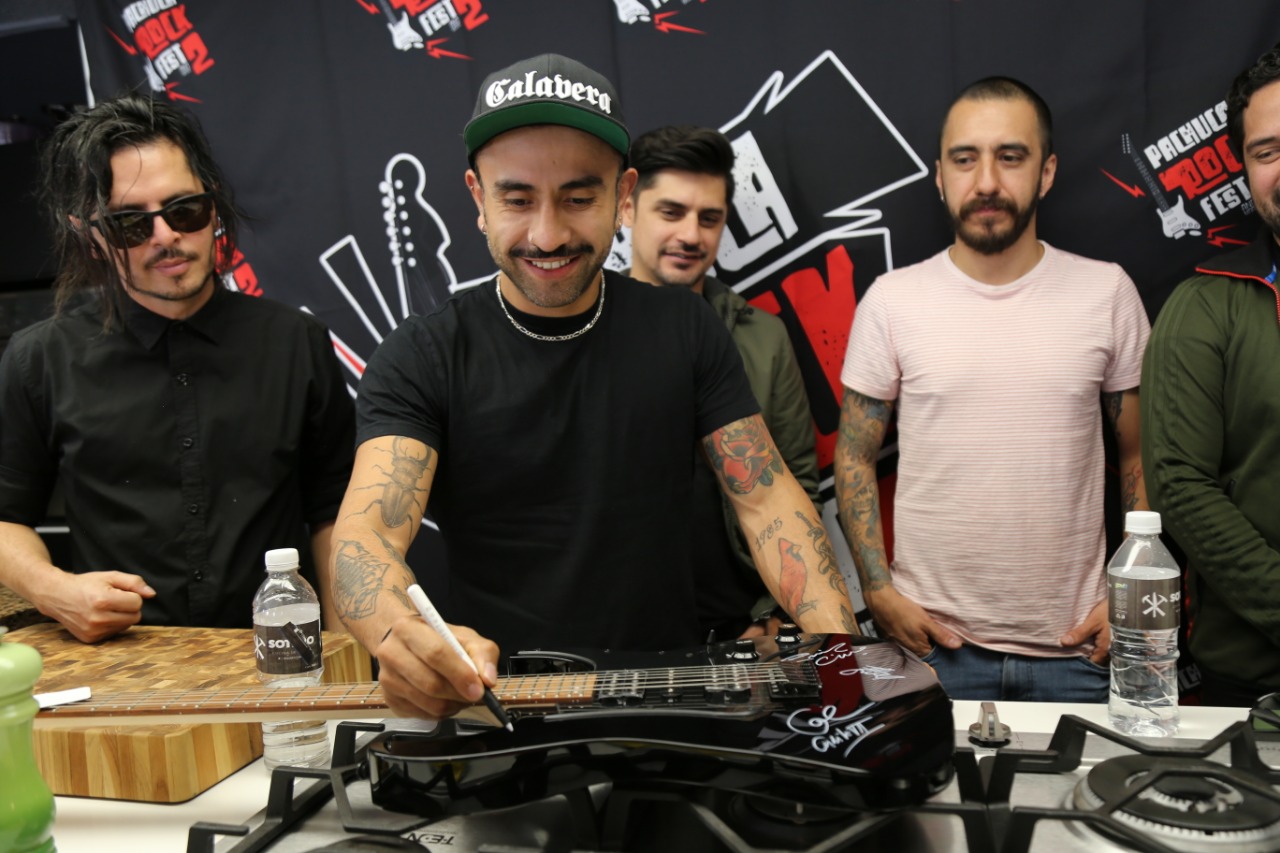 Conferencia de prensa para presentar pormenores del Pachuca Rock Fest 2019. (Alisson Moreno)