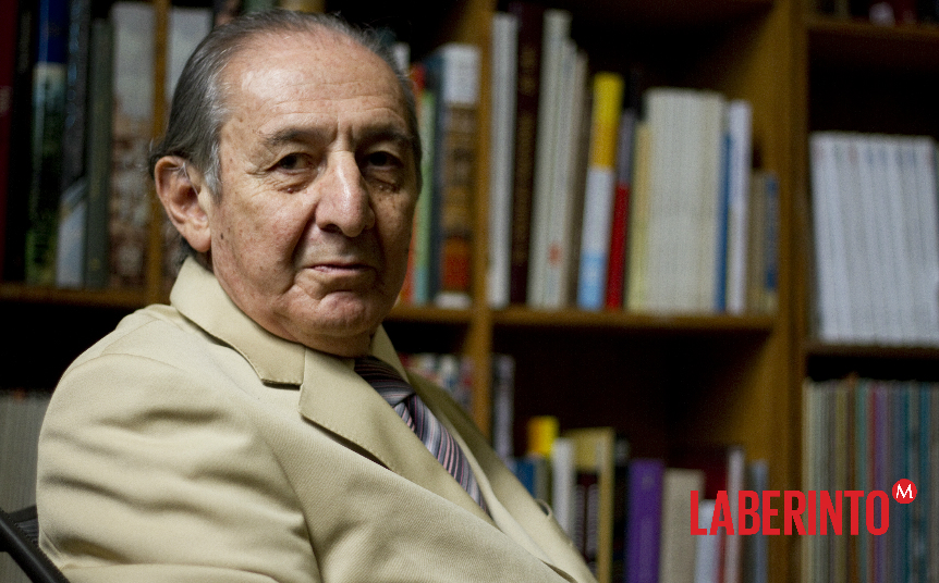 Eduardo Lizalde, poeta y autor de 'El tigre en la casa'. (Foto: Jesús Quintanar)