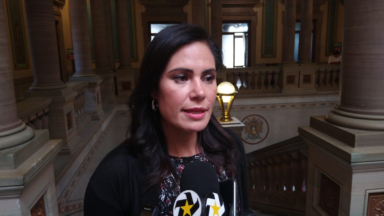 Presidenta de la Comisión de Hacienda del Congreso local, Alejandra Gutiérrez Campos