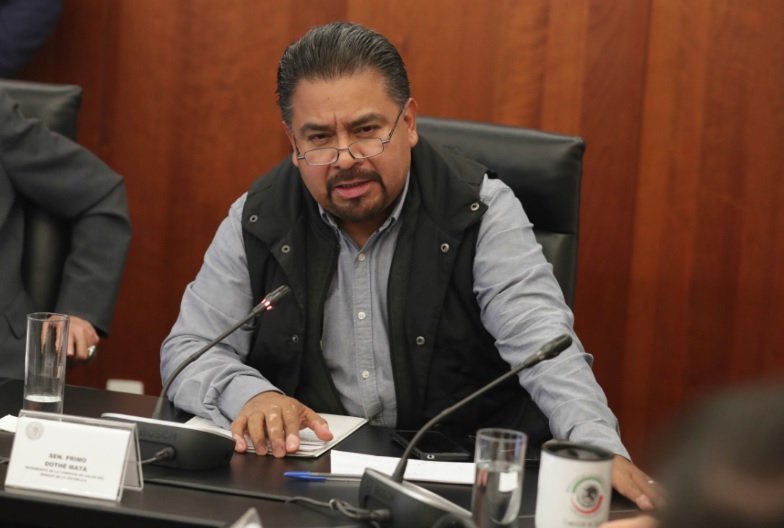 Primo Dothé Mata, senador de Morena precisó que la falta de pilotos es la principal dificultad en cancelaciones o retrasos de vuelos. (Especial)