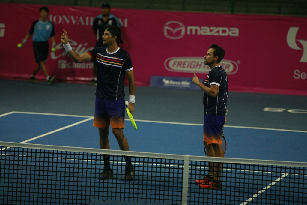 Los campeones de dobles vigentes del Abierto de Los Cabos fueron eliminados (Santiago Chaparro)