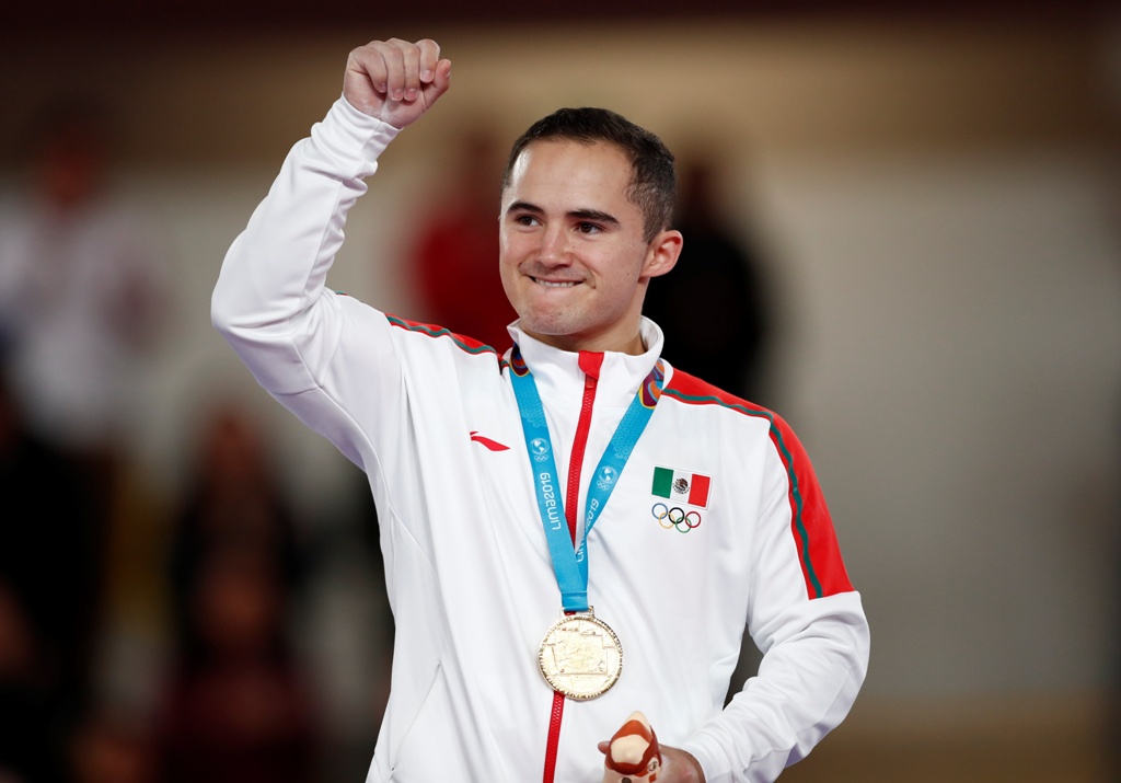 Fabián de Luna, medallista mexicano en Panamericanos (Reuters)