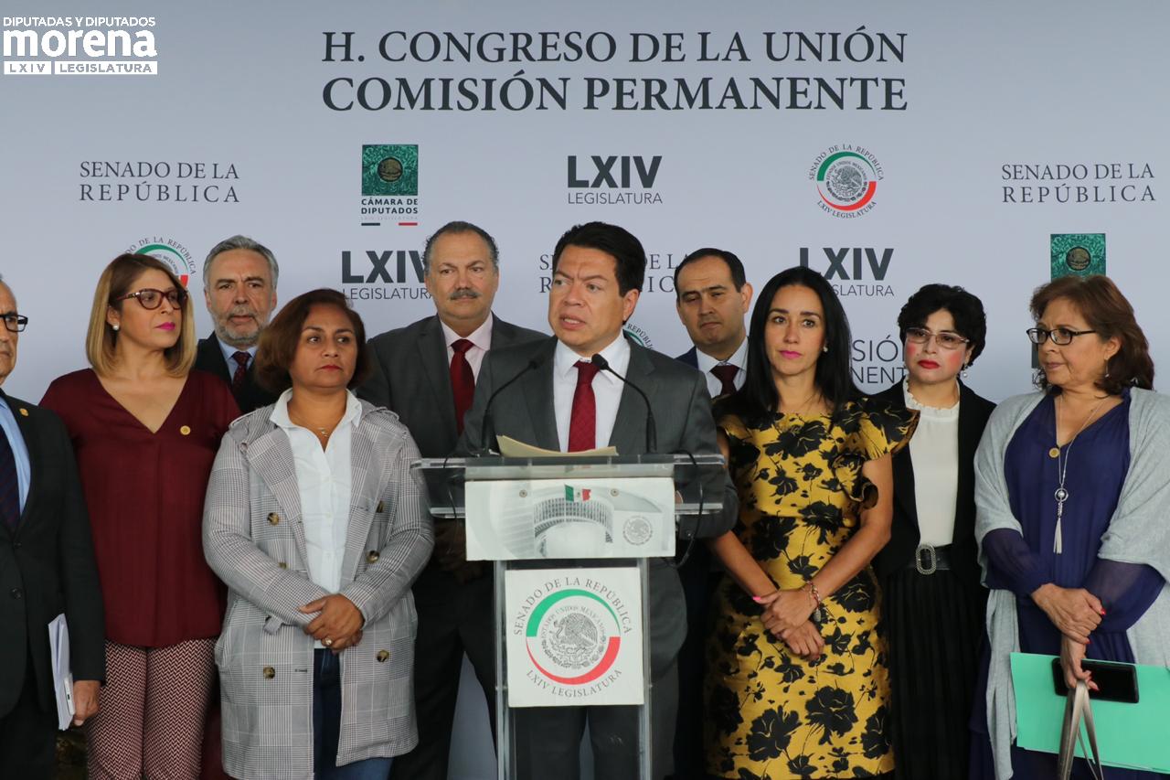 Morena defendió la ley promulgada en Tabasco y llamada 'ley garrote'. (Tomada de Twitter | @DiputadosMorena)