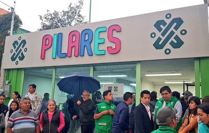 PILARES en la alcaldía de Tlalpan. (Tomado de @TlalpanAl)