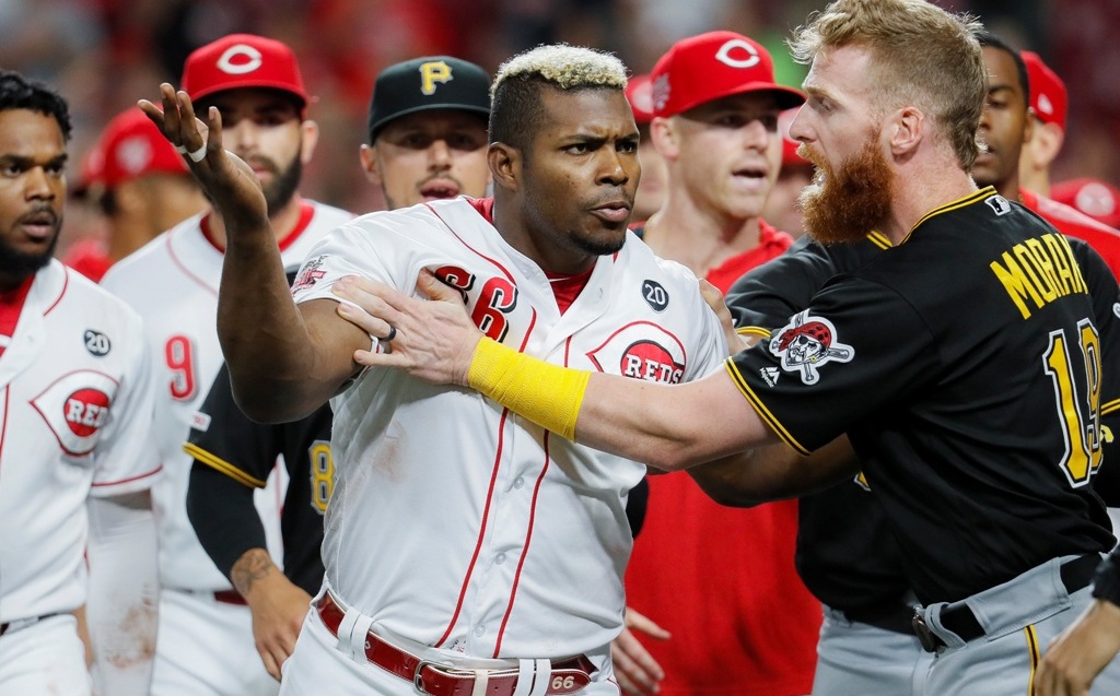 Reds y Piratas protagonizan pelea en la MLB- Grupo Milenio