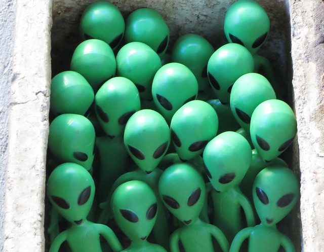 Los aficionados a los objetos voladores no identificados dicen que hay extraterrestres en el Área 51. (Flickr )