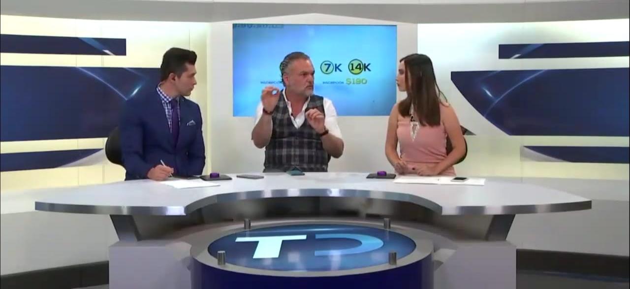 Daniel Villaseñor, líder de los Transportistas Coordinados en entrevista para Telediario