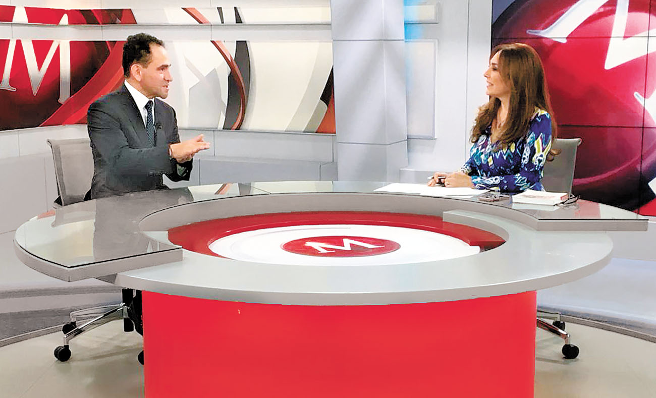 El secretario de Hacienda estuvo en MILENIO Televisión. (Especial)