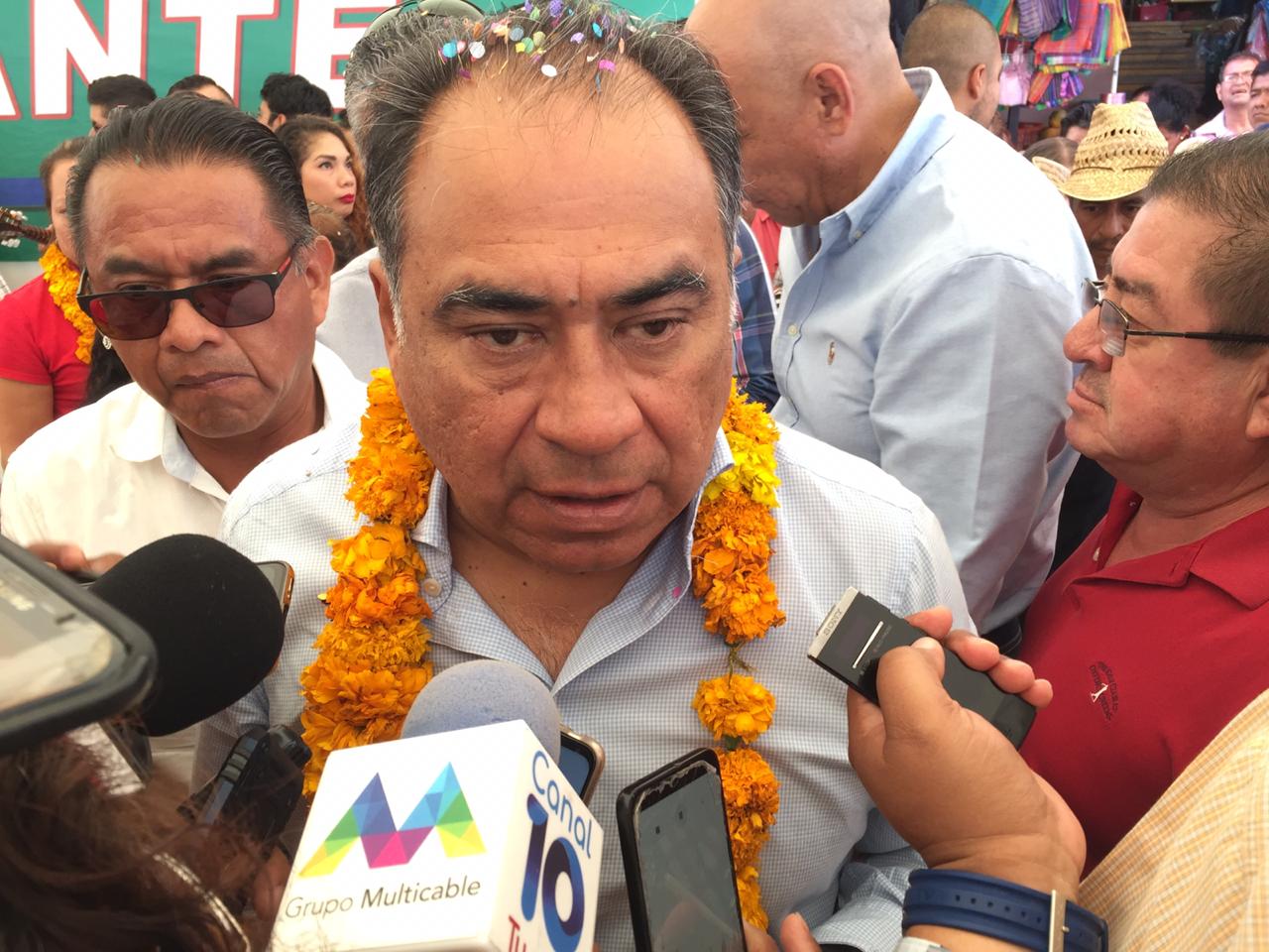 El gobernador de Guerrero, Héctor Astudillo. (Rogelio Agustín Estaban)