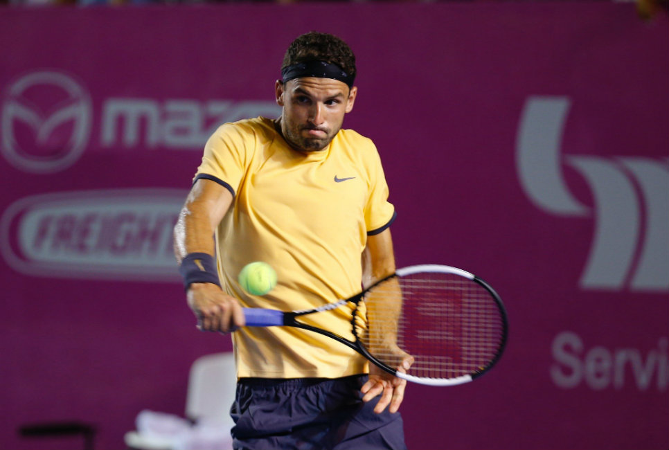 Grigor Dimitrov fue eliminado en Los Cabos (EFE)