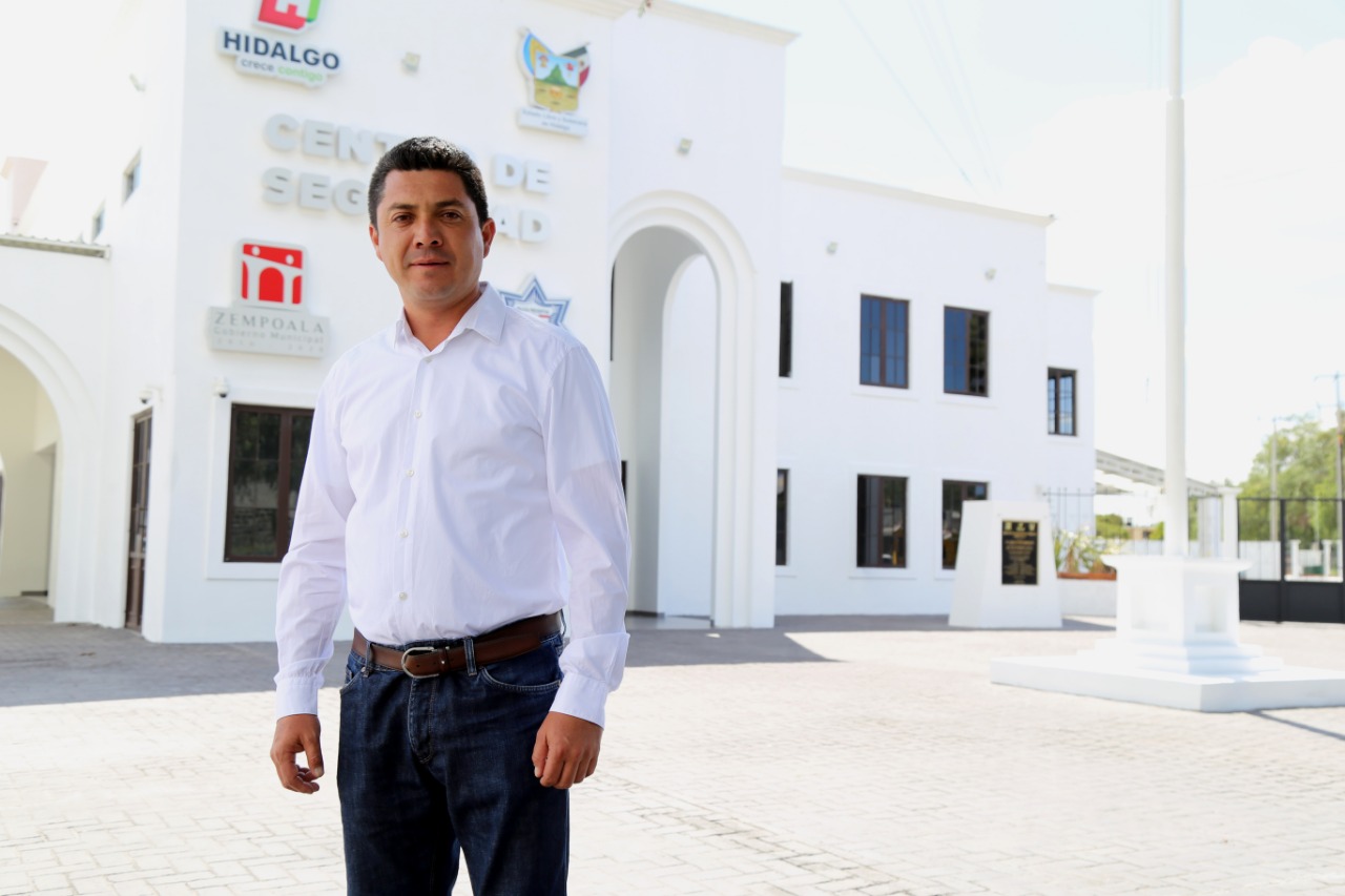 Héctor Meneses Arrieta, presidente municipal de Zempoala. (Alisson Moreno)