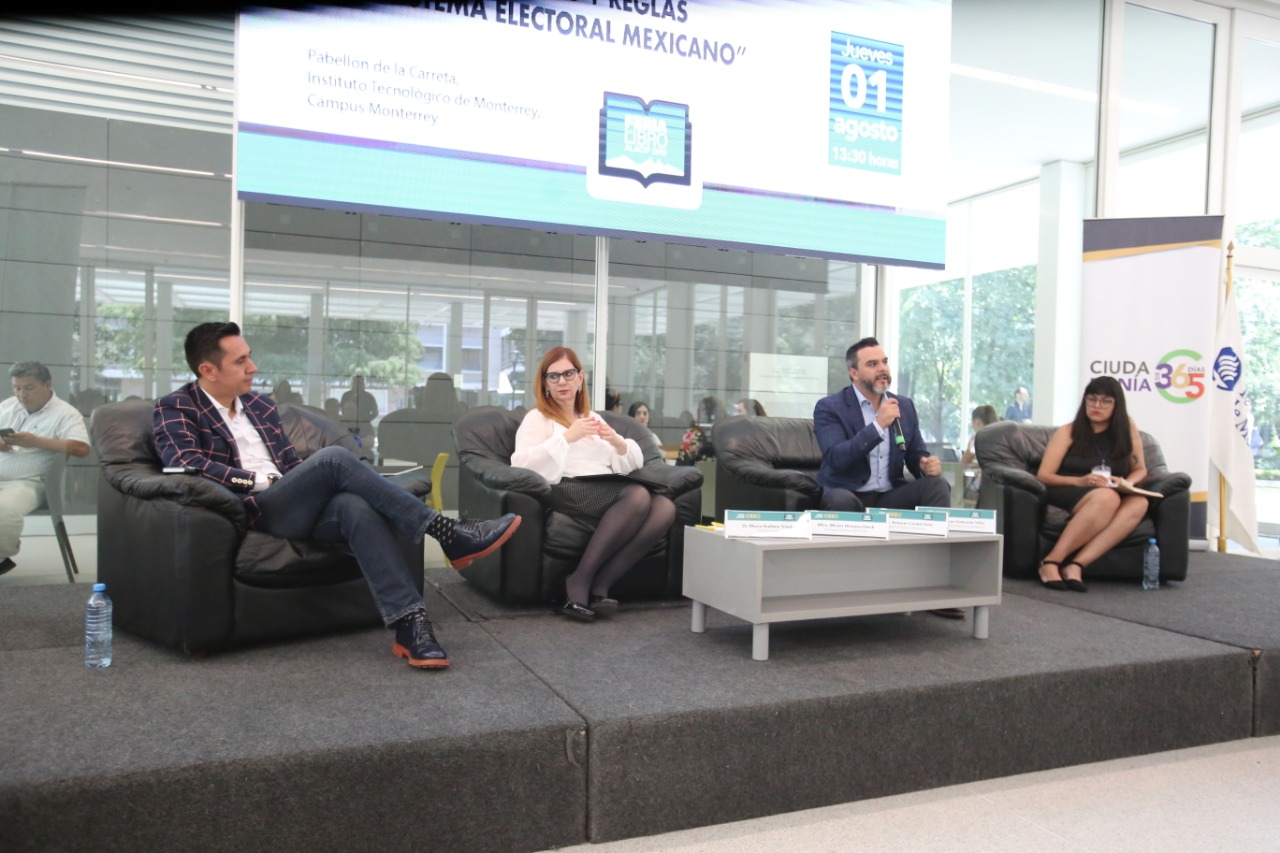 El libro fue presentado dentro del X Congreso Latinoamericano de Ciencia Política, celebrado en el Tecnológico de Monterrey. Foto: Especial