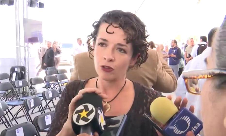 María Isabel Ortiz, Secretaria de Medio Ambiente y Ordenamiento Territorial.