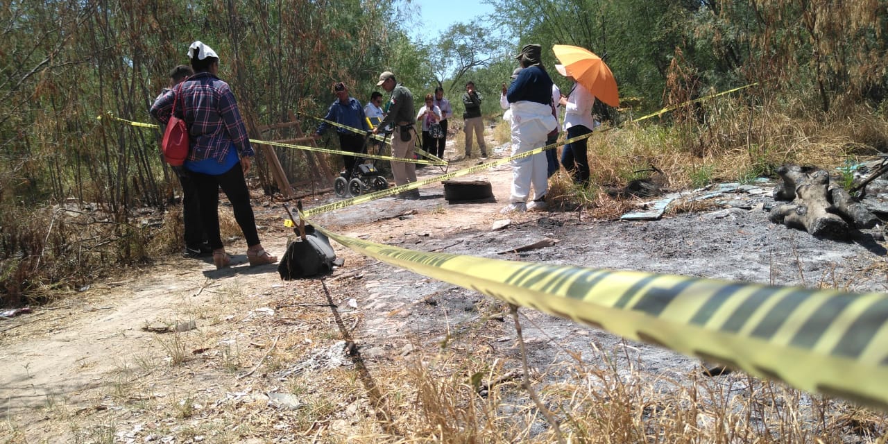 Operativo de búsqueda de desaparecidos en fosas clandestinas en Reynosa (Foto/CORTESÍA)