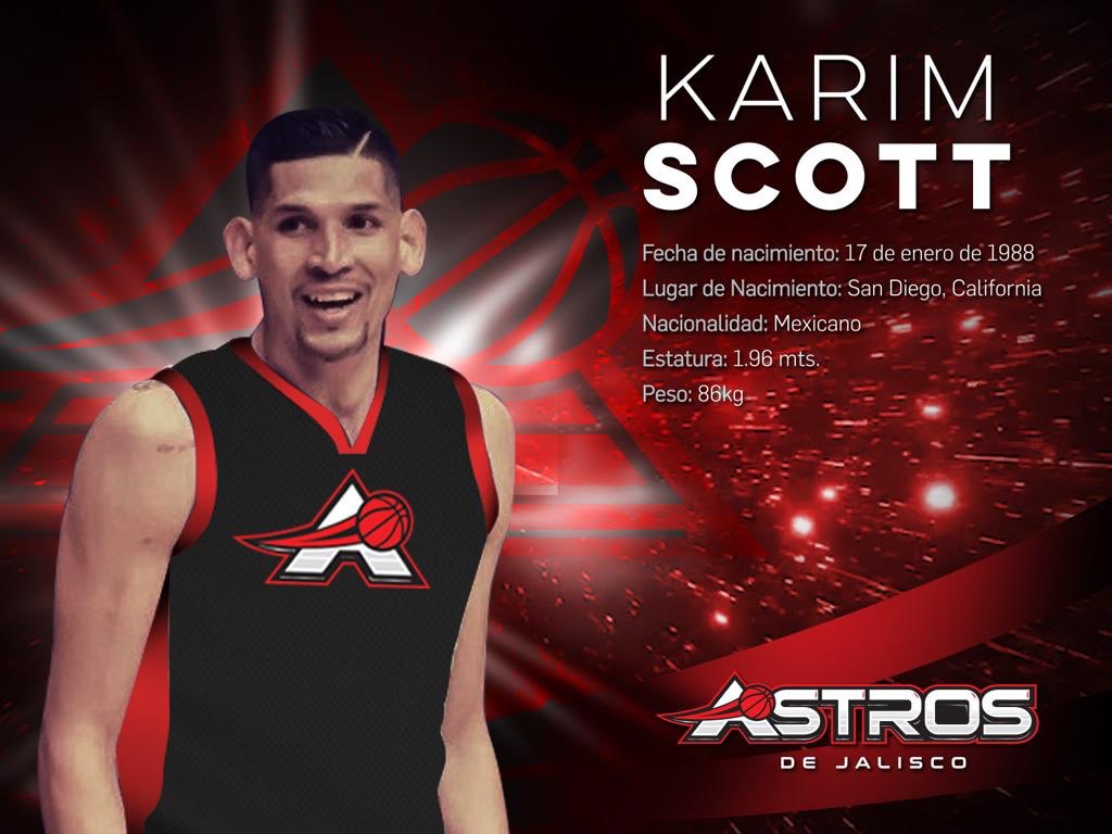 Karim Scott Rodríguez Carranza llega a los Astros. (Cortesía)