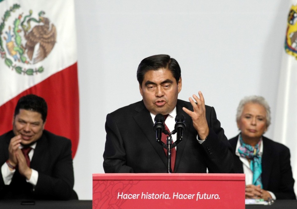 Miguel Barbosa, gobernador de Puebla. | Cuartoscuro