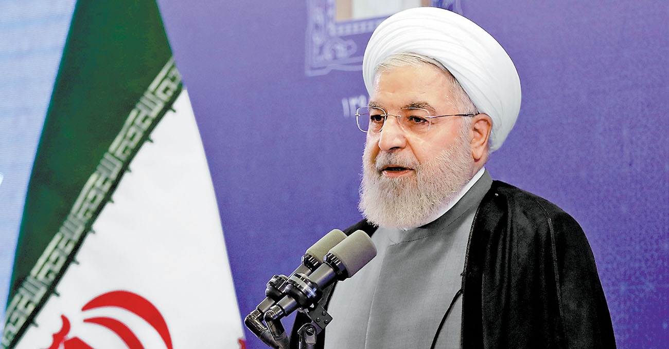 El presidente iraní, Hasan Rohani, calificó ayer de “infantiles” algunas posturas de Washington. (AP)