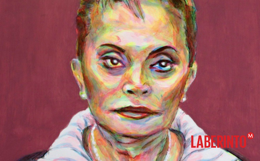 Los retratos de Franco Aceves Humana revelan una tensión entre color, textura y materiales. (Cortesía)