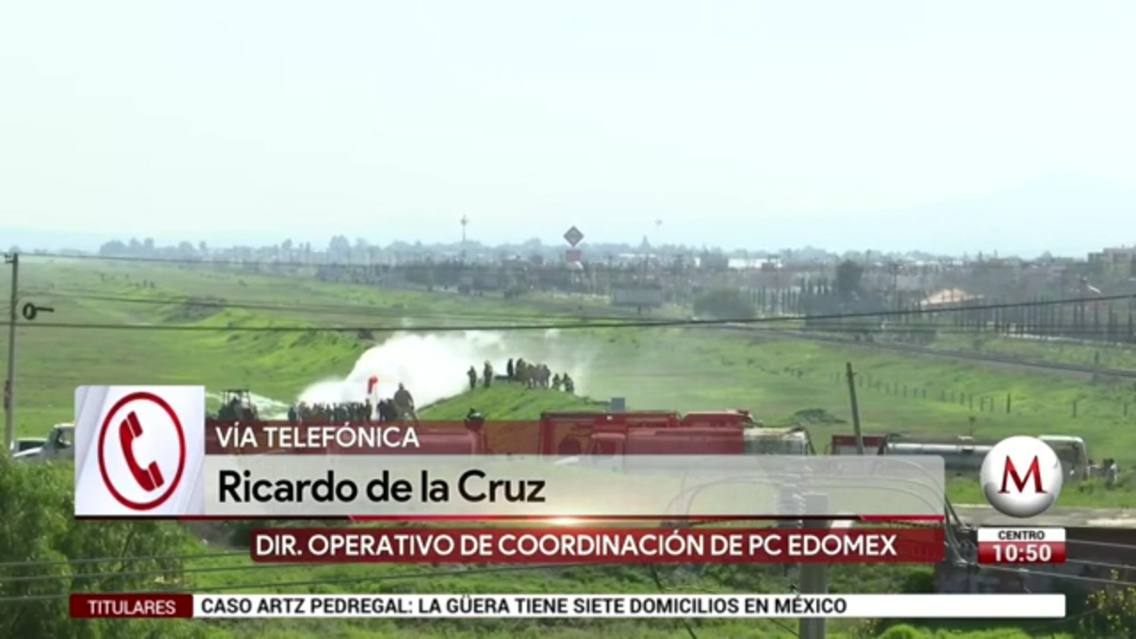 Toma clandestina provoca fuga de gas en Nextlalpan: Ricardo de la Cruz
