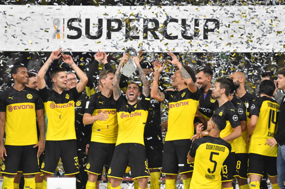 El Dortmund se llevó la Supercopa de Alemania (AFP)
