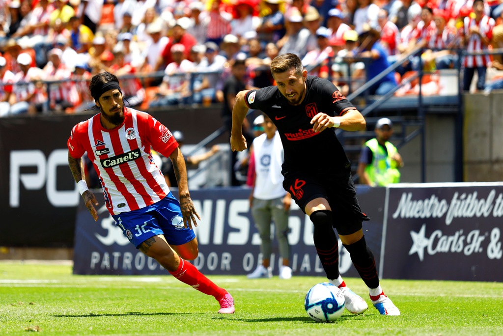 Héctor Herrera entró de cambio con el 'Atleti' (Imago7)