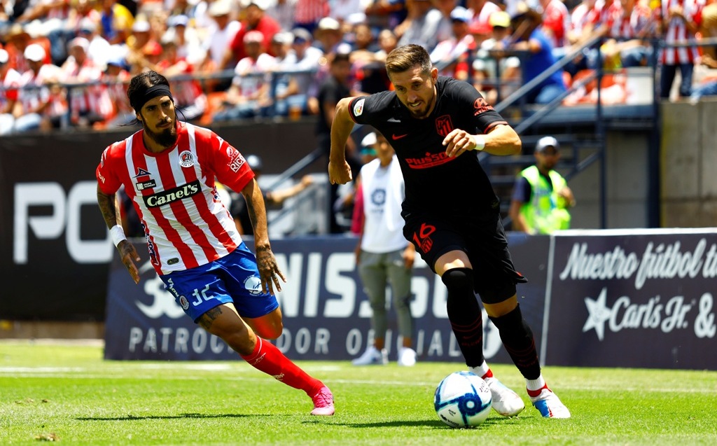Atlético San Luis cae ante Atlético de Madrid en partido amistoso ...