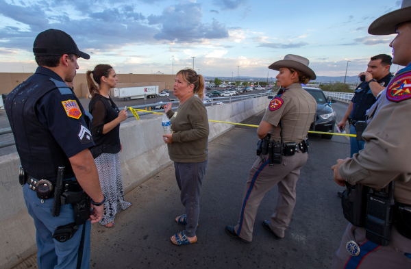 Según la policía, la mayoría de las víctimas estaban en una tienda Walmart cerca de Cielo Vista Mall en El Paso. |AP