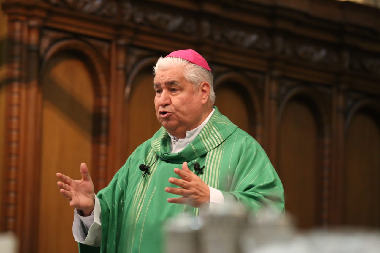 Rogelio Cabrera López, arzobispo de Monterrey. (Foto: Raúl Palacios)