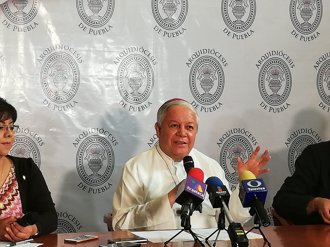 Sánchez Espinosa envió una felicitación al mandatario estatal y le dio a conocer que la Arquidiócesis de Puebla colaborará con su administración. (Jai