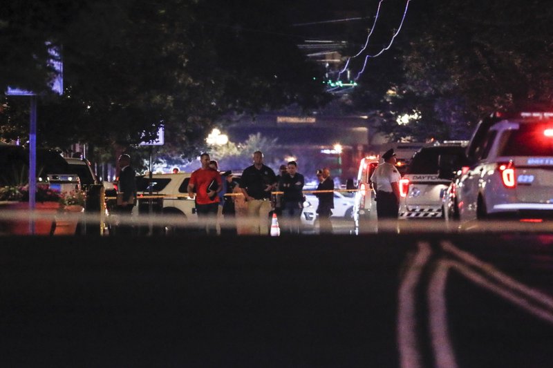 Tiroteo en Dayton, Ohio. /AP