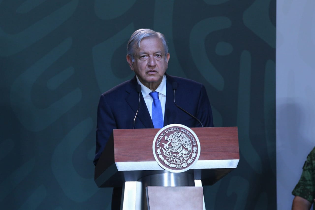 AMLO durante su conferencia matutina. (Foto: Omar Franco)