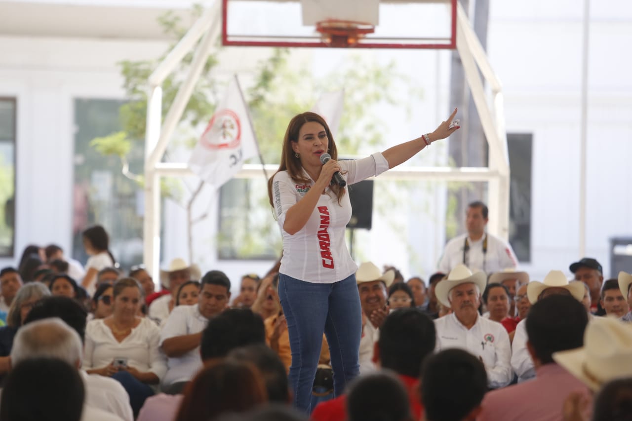 Carolina Viggiano, candidata a secretaria general del CEN del PRI. (Rolando Riestra)