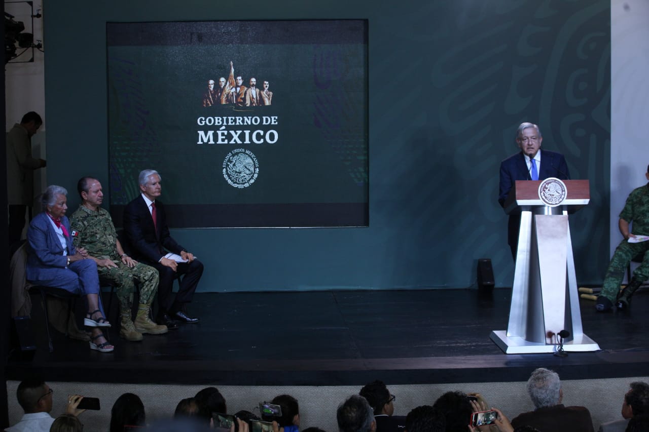 Conferencia matutina del Presidente en Valle de Bravo.