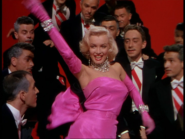Marilyn Monroe, "Los caballeros las prefieren rubias"