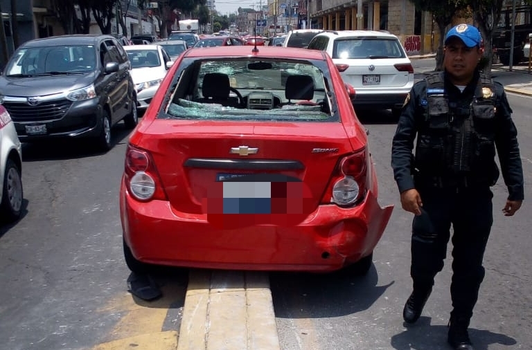 La mujer intentó  huir por la calle San Julio y posteriormente por Circuito Azteca con dirección a la Avenida del Imán./ SSC