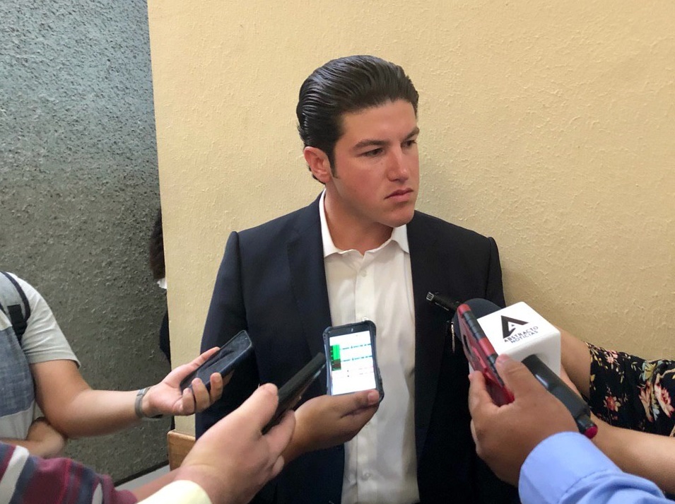 Samuel García, senador por Nuevo León en el Senado de la República. Foto: Daniela García.