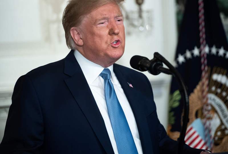 Trump dijo  que el Internet ha radicalizado "mentes perturbadas". (AFP)