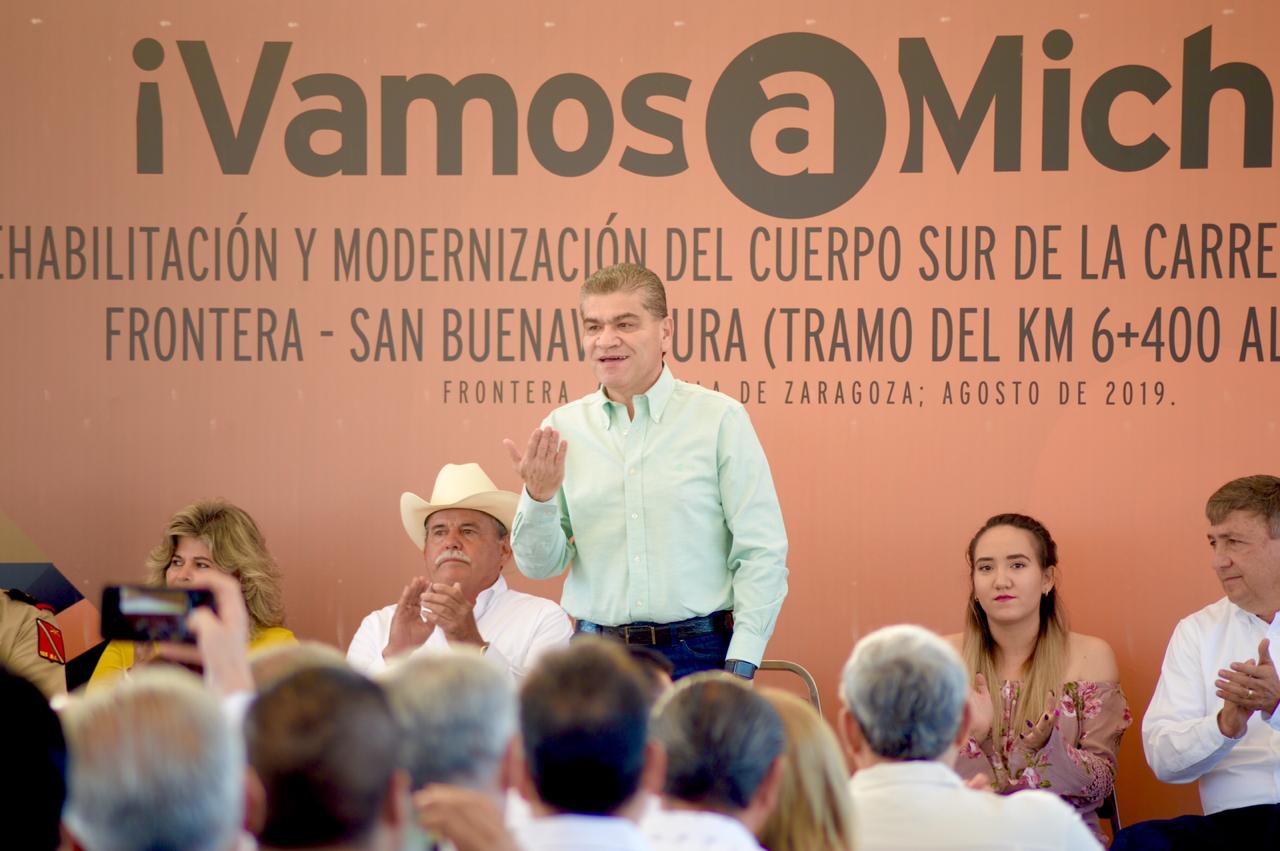 El gobernador precisó que la llegada del Politécnico a San Buenaventura es un gran aliciente para el municipio y la región. (Especial)